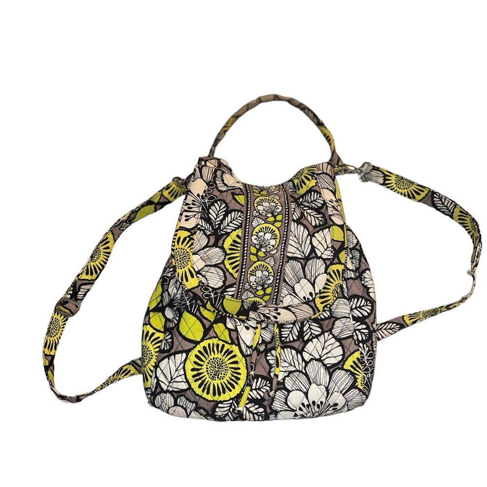 Vera Bradley Citron Convertible Backpack Tote